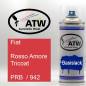 Preview: Fiat, Rosso Amore Tricoat, PRB  / 942: 400ml Sprühdose, von ATW Autoteile West.